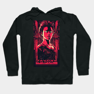 cyberpunk 2077 poster design 8 Hoodie